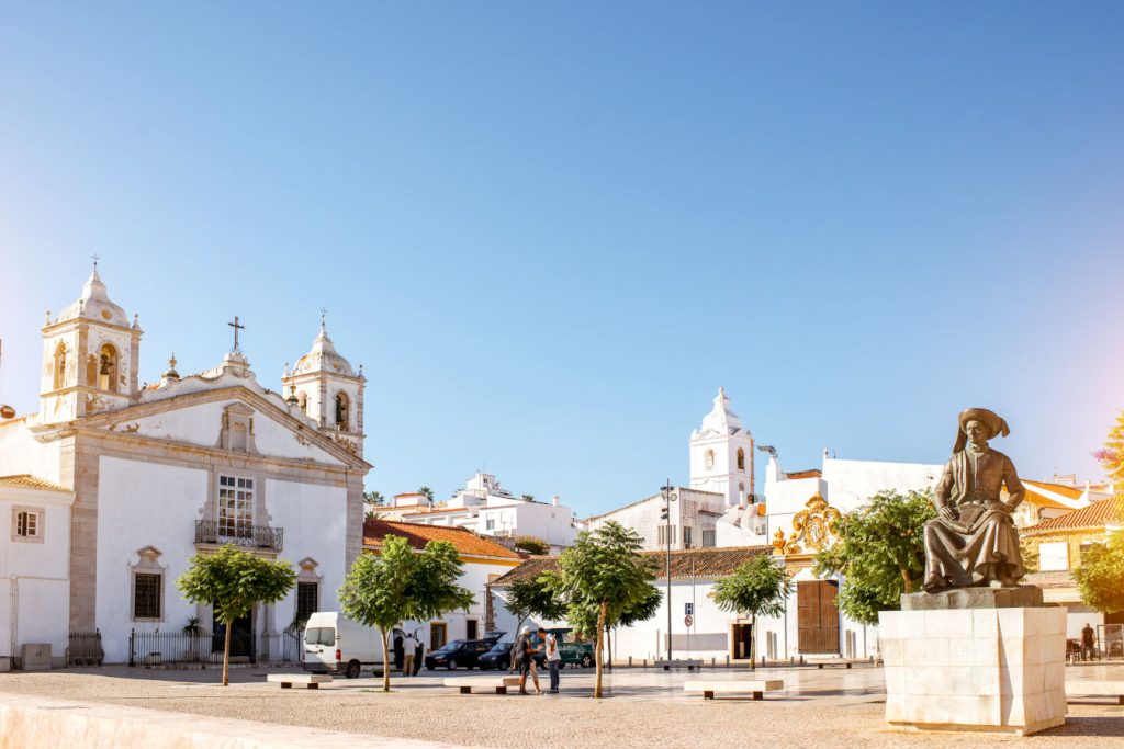 Lagos old town resort in Portugal