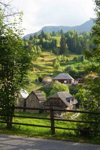 Case in legno in Maramureș - Romania